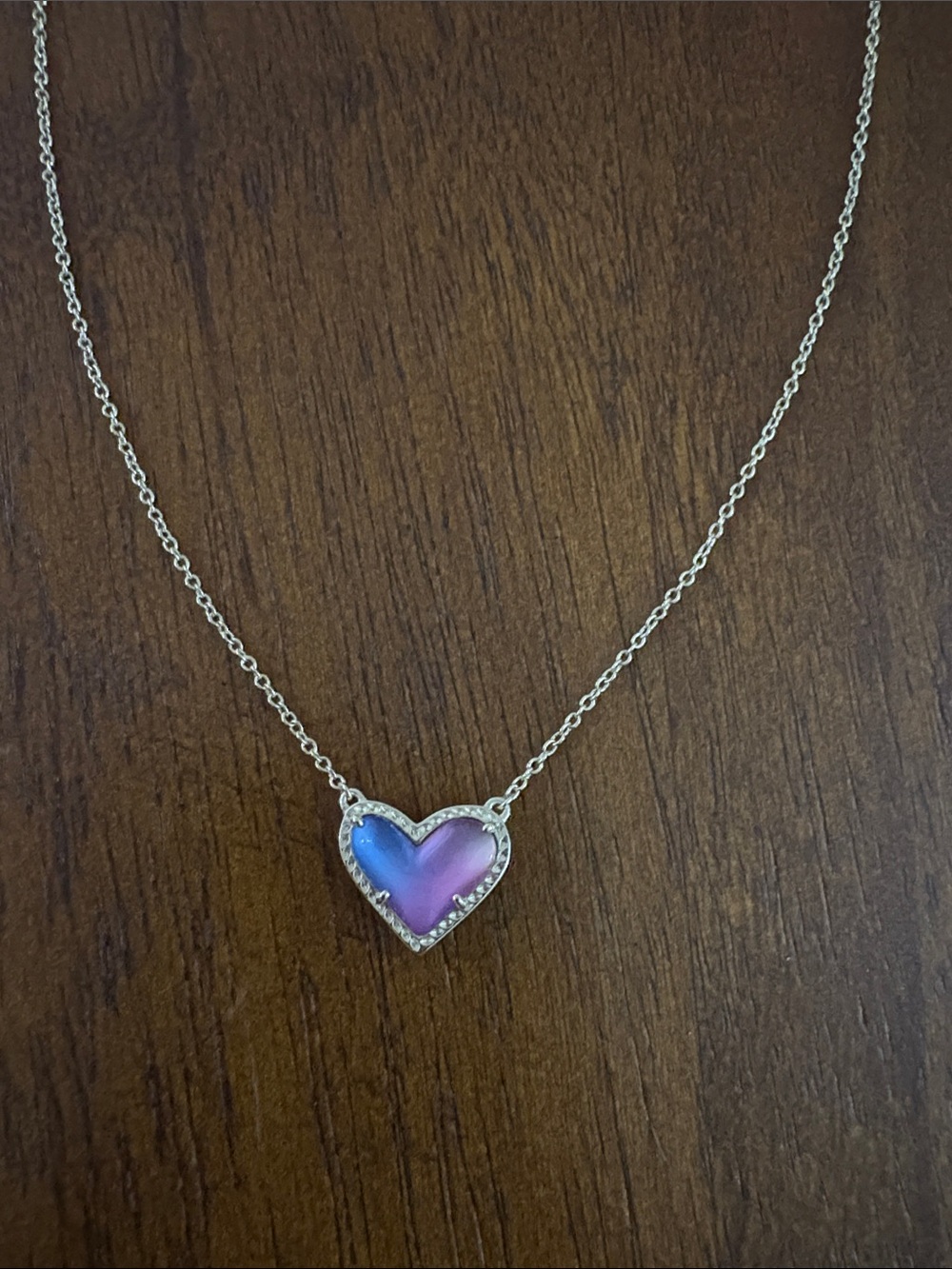 Kendra Scott Gold Heart Pendant Necklace - Picture 2 of 4